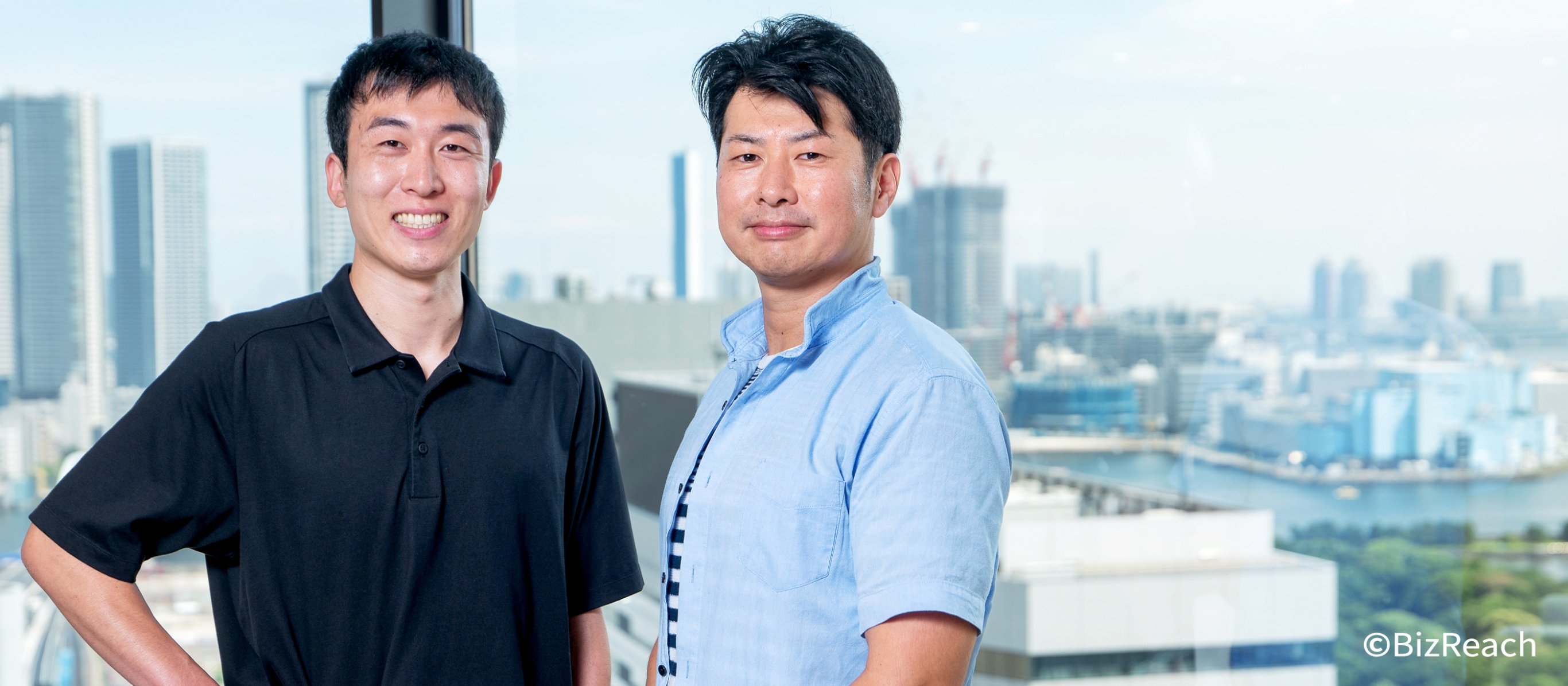 笑顔の橋本さんと上田さん