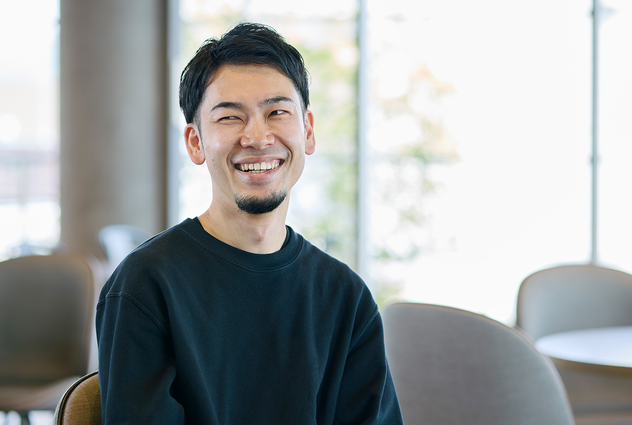 笑顔の相田さん