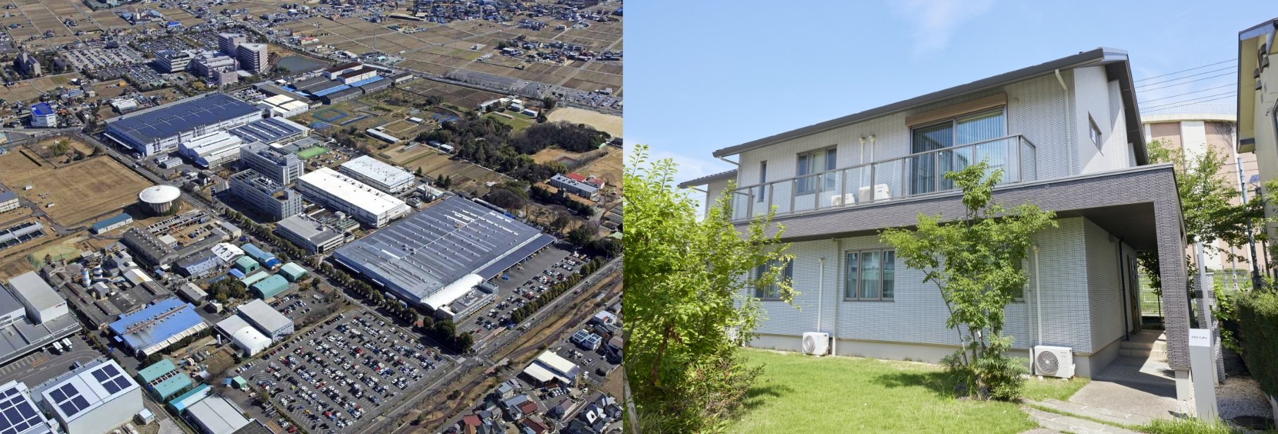 工場や住まいの様子