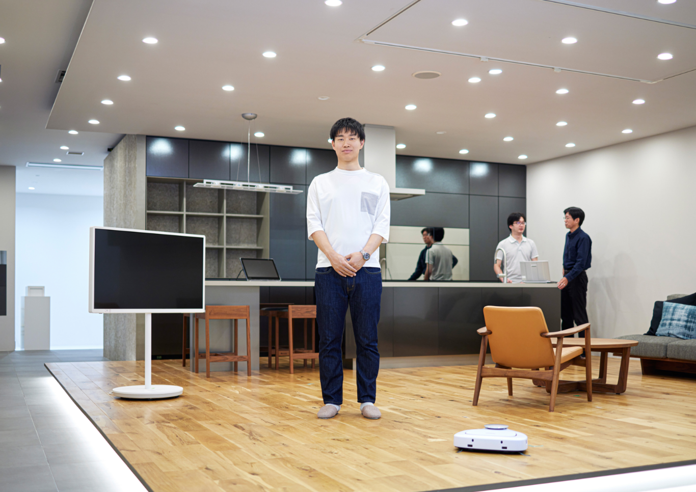 仕事場と大橋 由暉さん