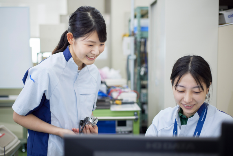 会話する石原さん