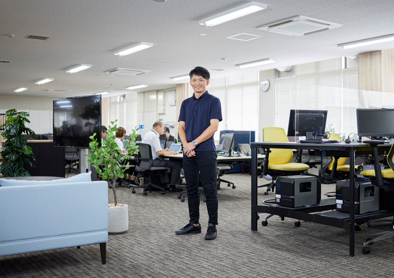 仕事場と森脇 崇太郎さん