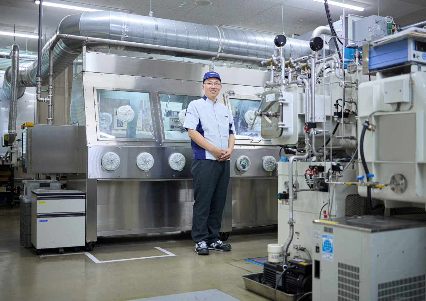 仕事場と渡邊 公士さん