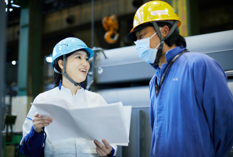 会話する邊 美廷さん